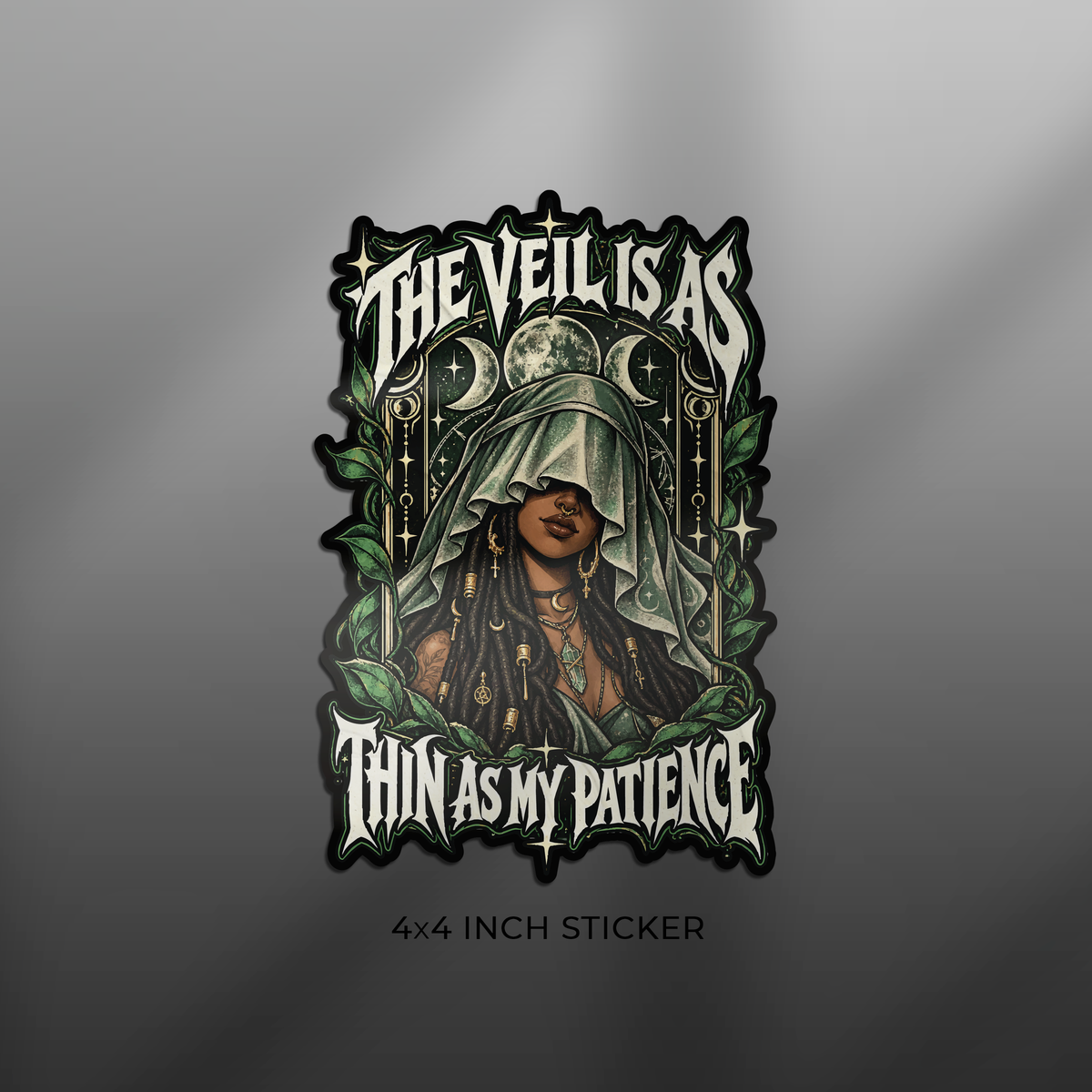 "The Veil is Thin" Sticker